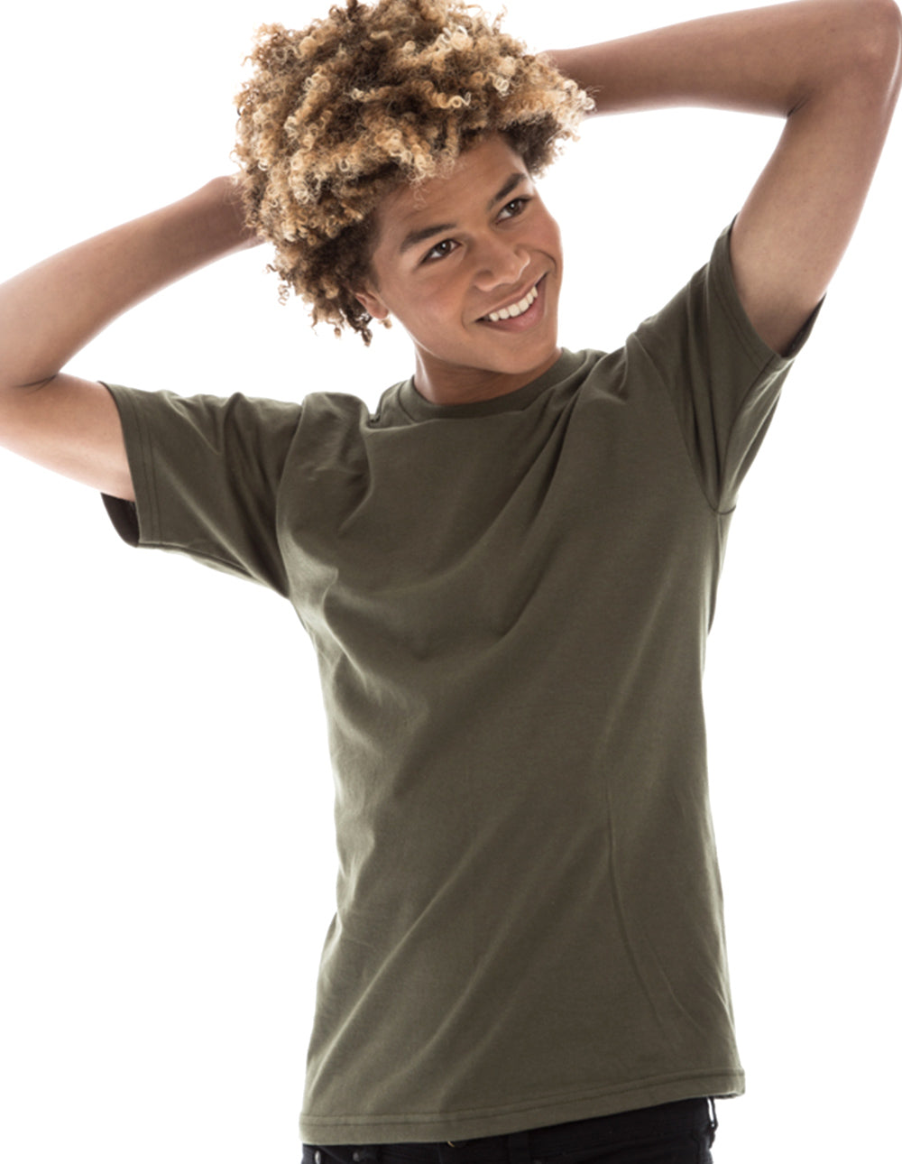 Retro Ring-Spun Crew Neck T-Shirt 2100-Spectra USA