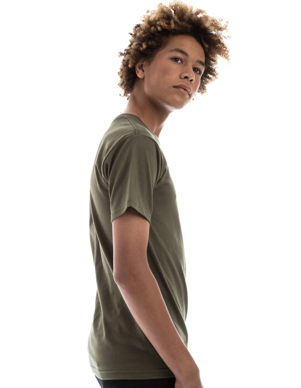 Retro Ring-Spun Crew Neck T-Shirt 2100-Spectra USA