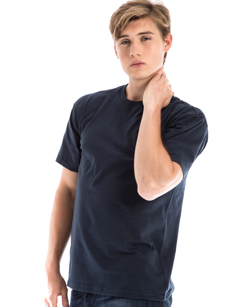 Retro Ring-Spun Crew Neck T-Shirt 2100-Spectra USA