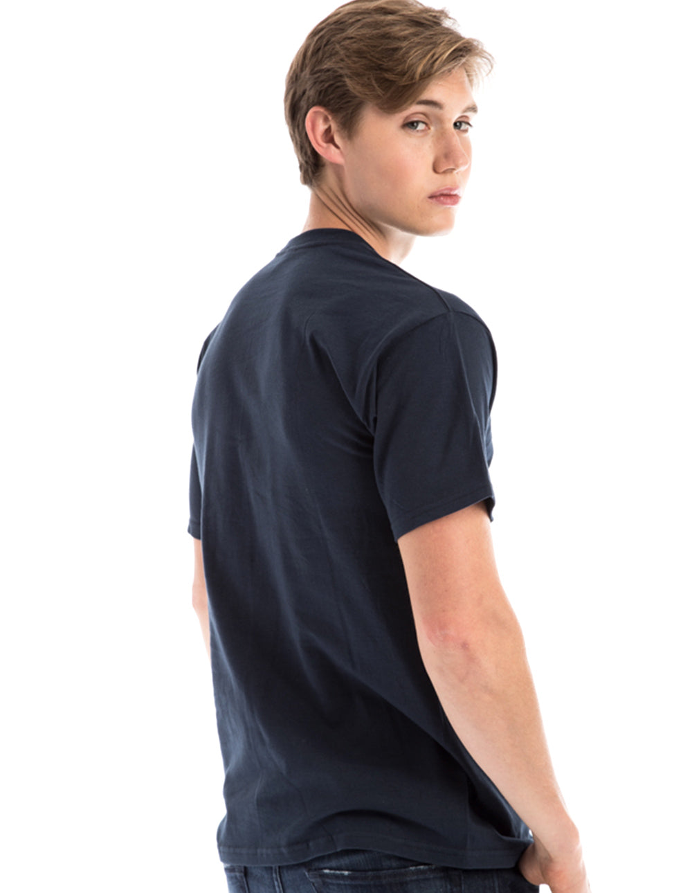 Retro Ring-Spun Crew Neck T-Shirt 2100-Spectra USA
