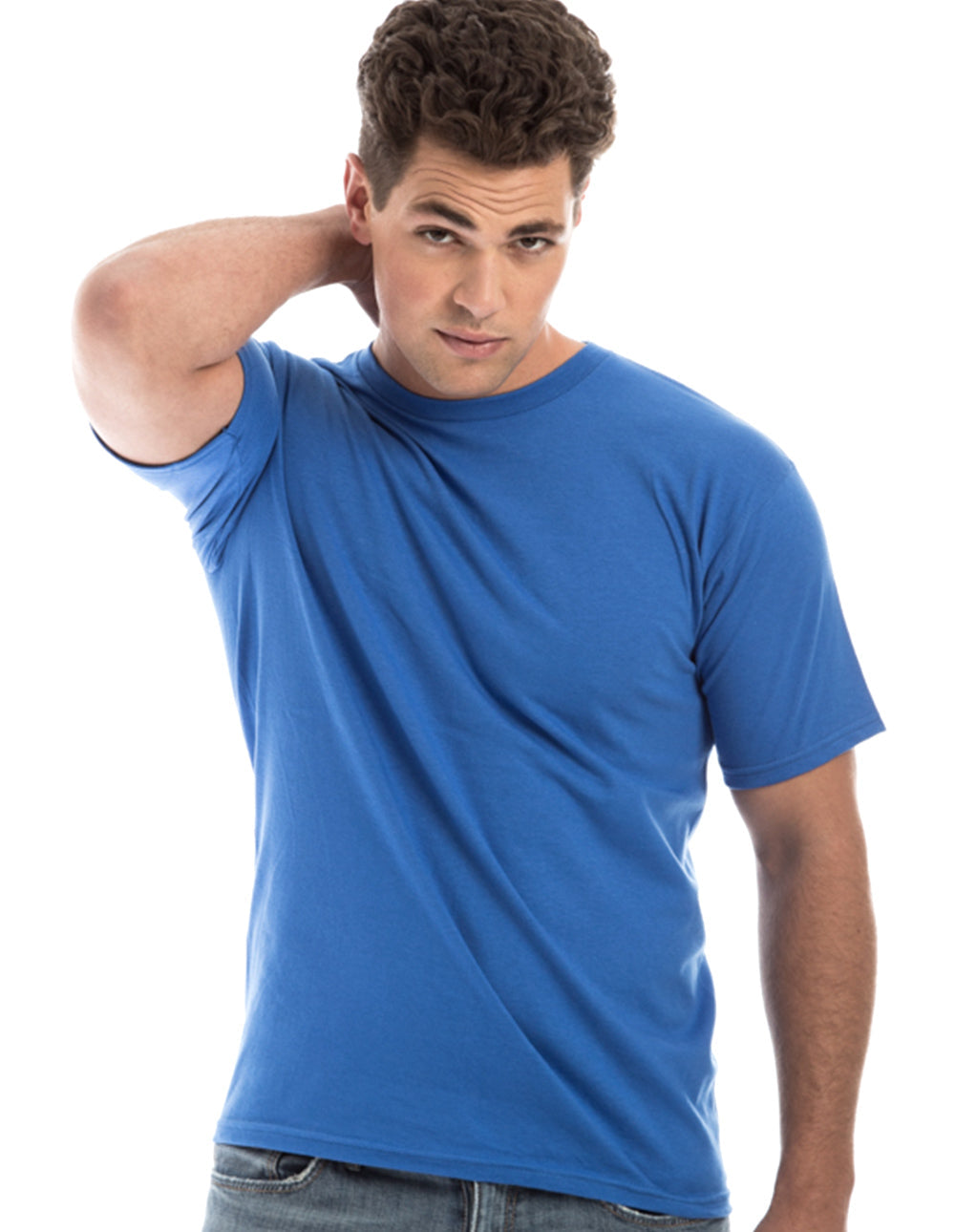 Retro Ring-Spun Crew Neck T-Shirt 2100-Spectra USA