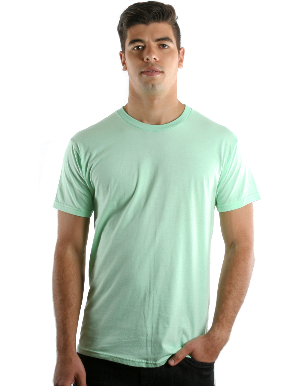 Retro Ring-Spun Crew Neck T-Shirt 2100-Spectra USA