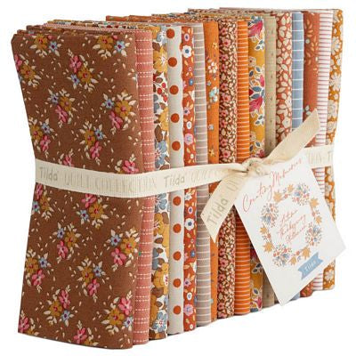 Tilda Creating Memories Fat Quarter Bundle - 16 Fabrics - Autumn