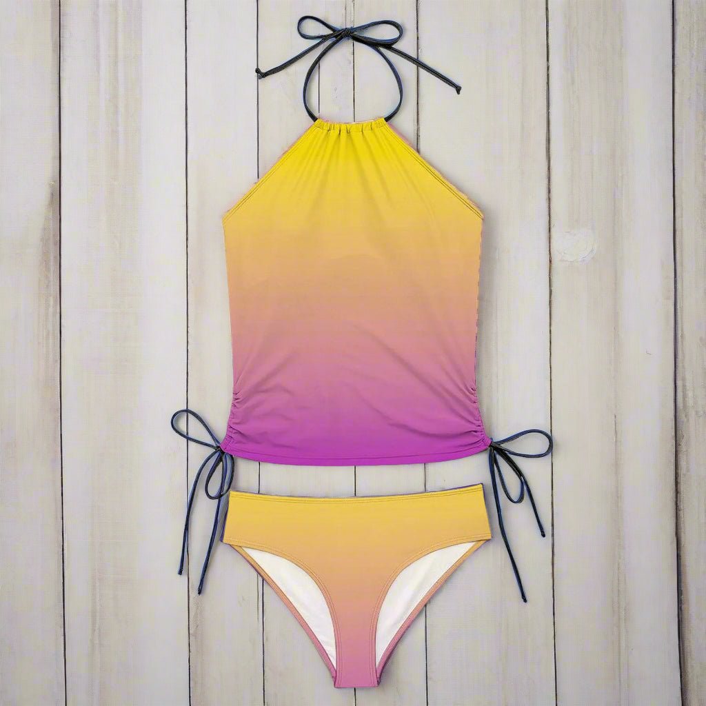 Women's Tropical Ombré Tankini