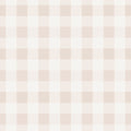 A repeating gingham check pattern in very light warm beige and off-white, filling the entire frame.