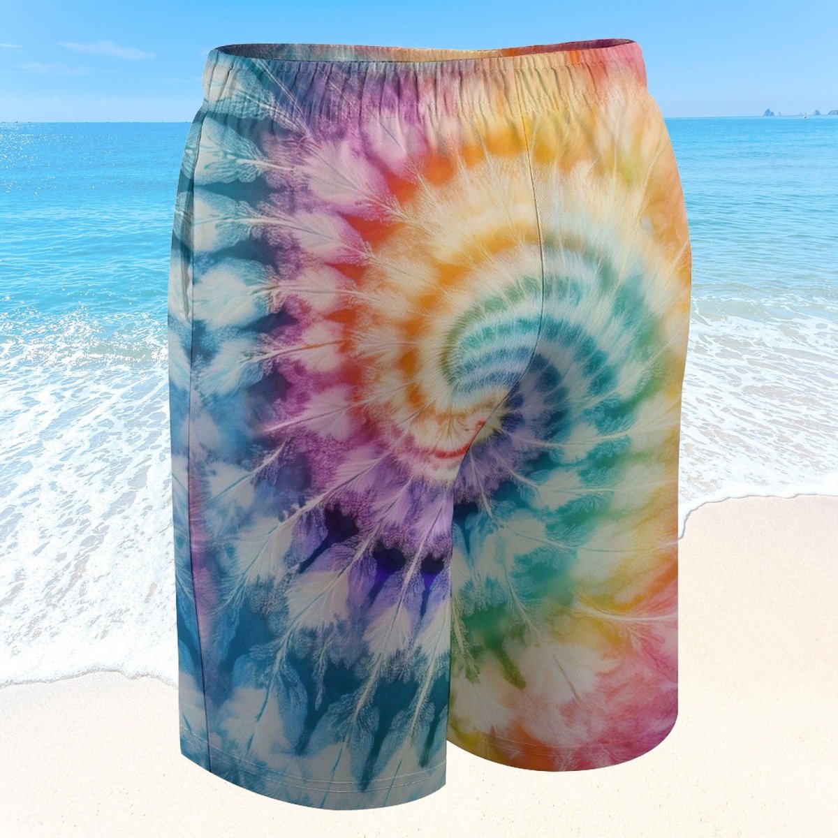 Kids Tie Dye Board Shorts