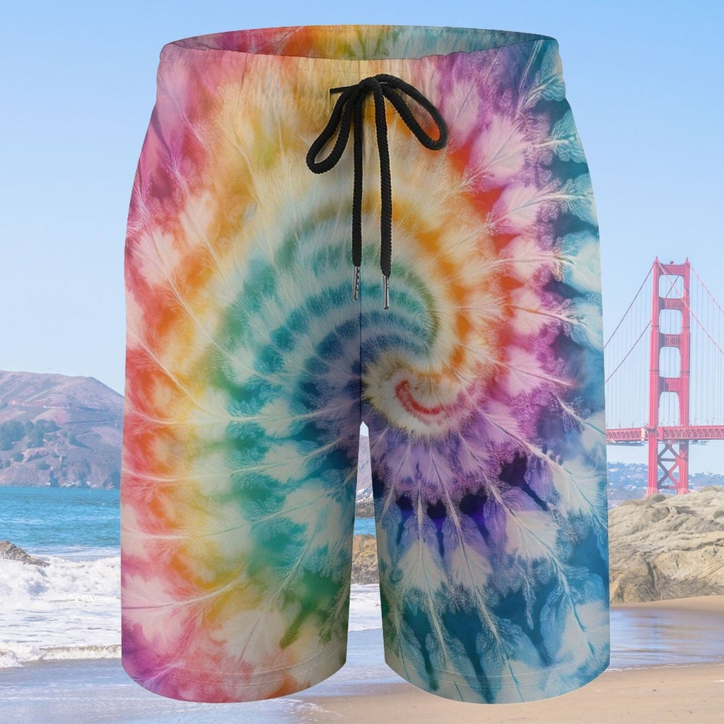 Kids Tie Dye Board Shorts