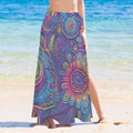 Tiki-Island-Tribal Women's Long Cover Up