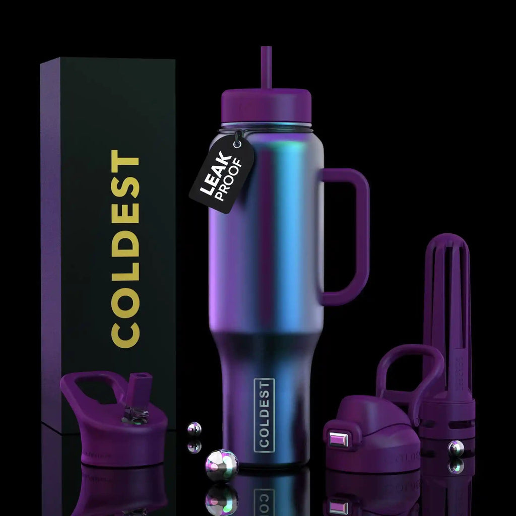 COLDEST 46oz Limitless Ultra v8 Insulated Water Bottle for All-Day Hydration