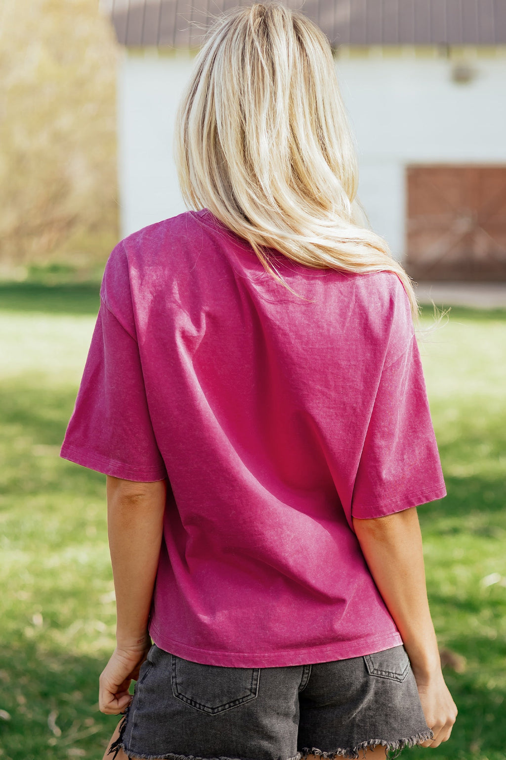 Emmy Mineral Wash Cotton Tee