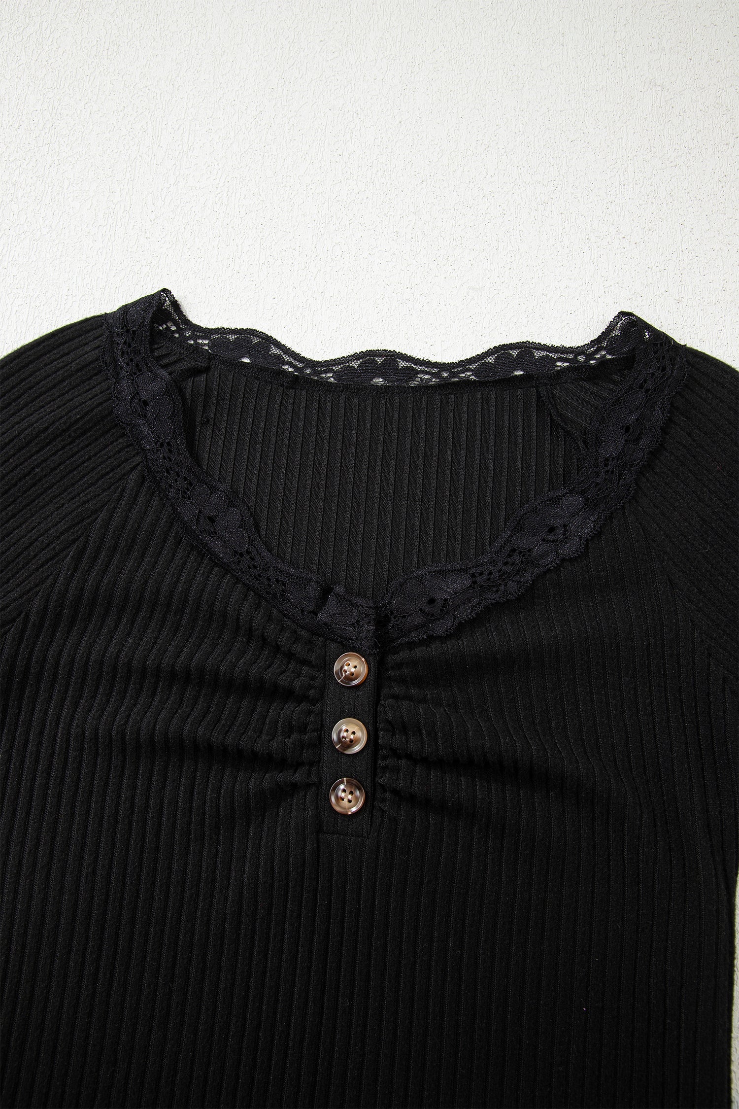 Waverly Sleeve Ribbed top Long Sleeve Top