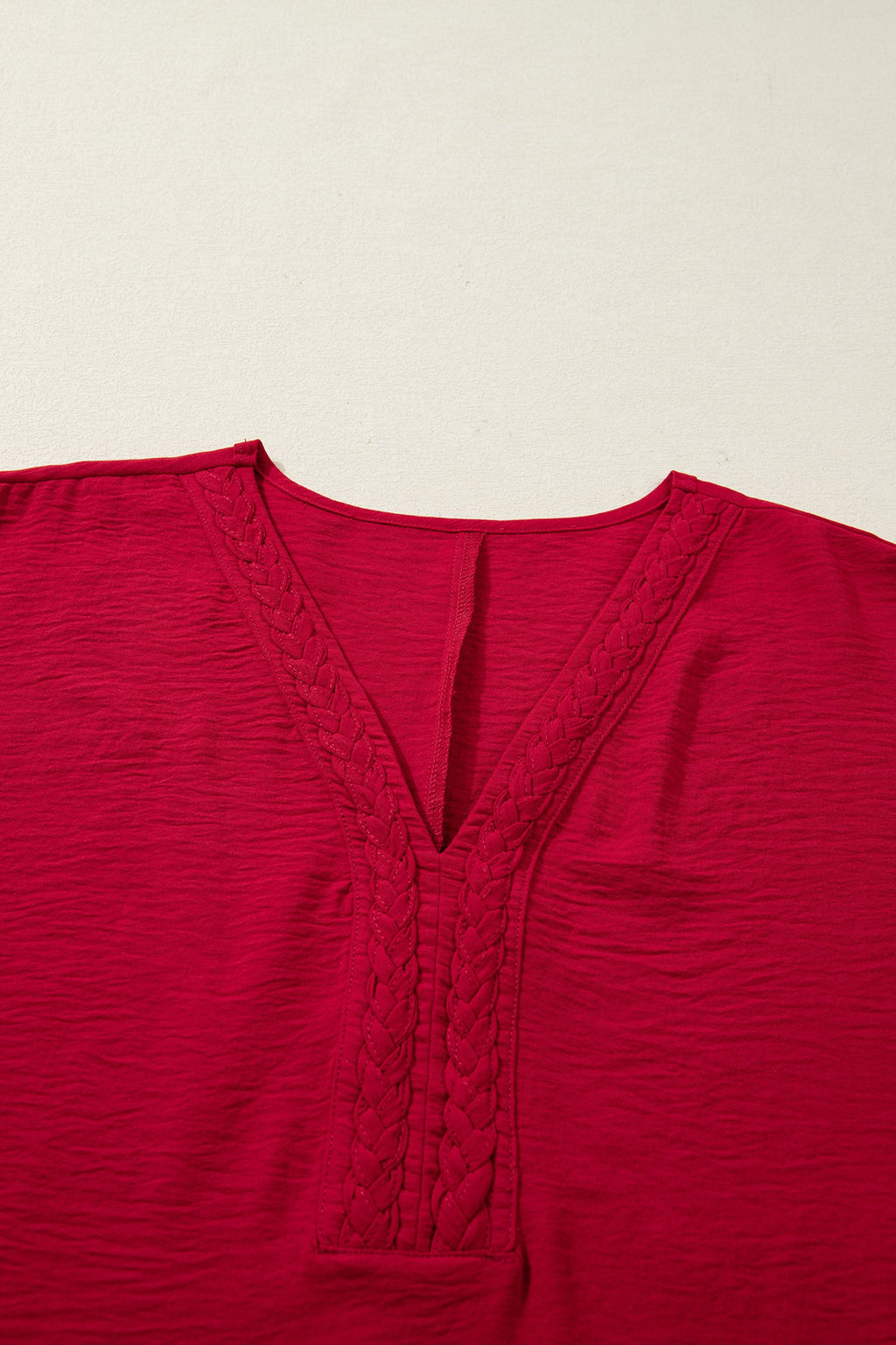 Willow Trim Half Sleeve Blouse