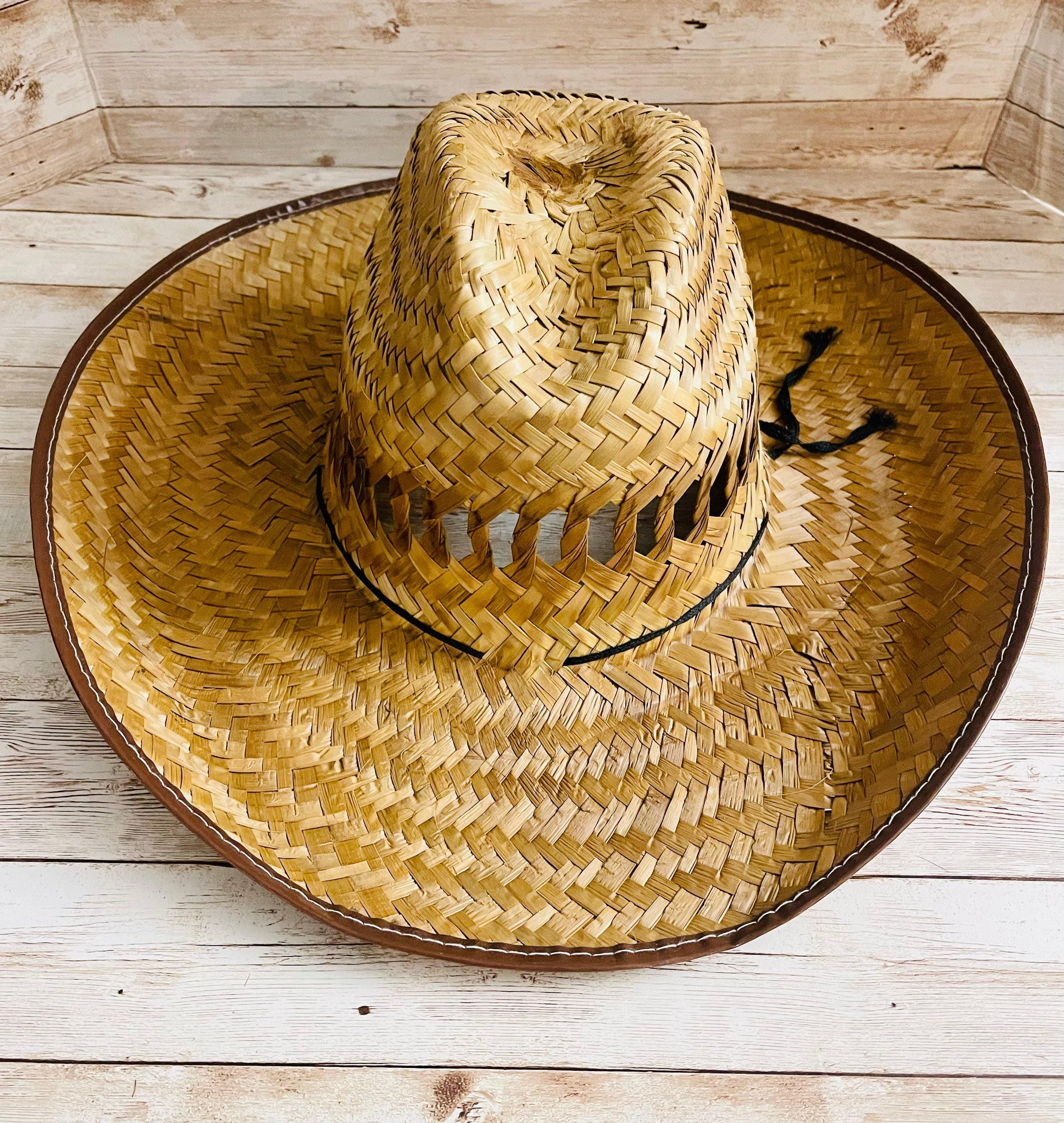 Cowboy Mexican Straw Hat Sombrero Vaquero