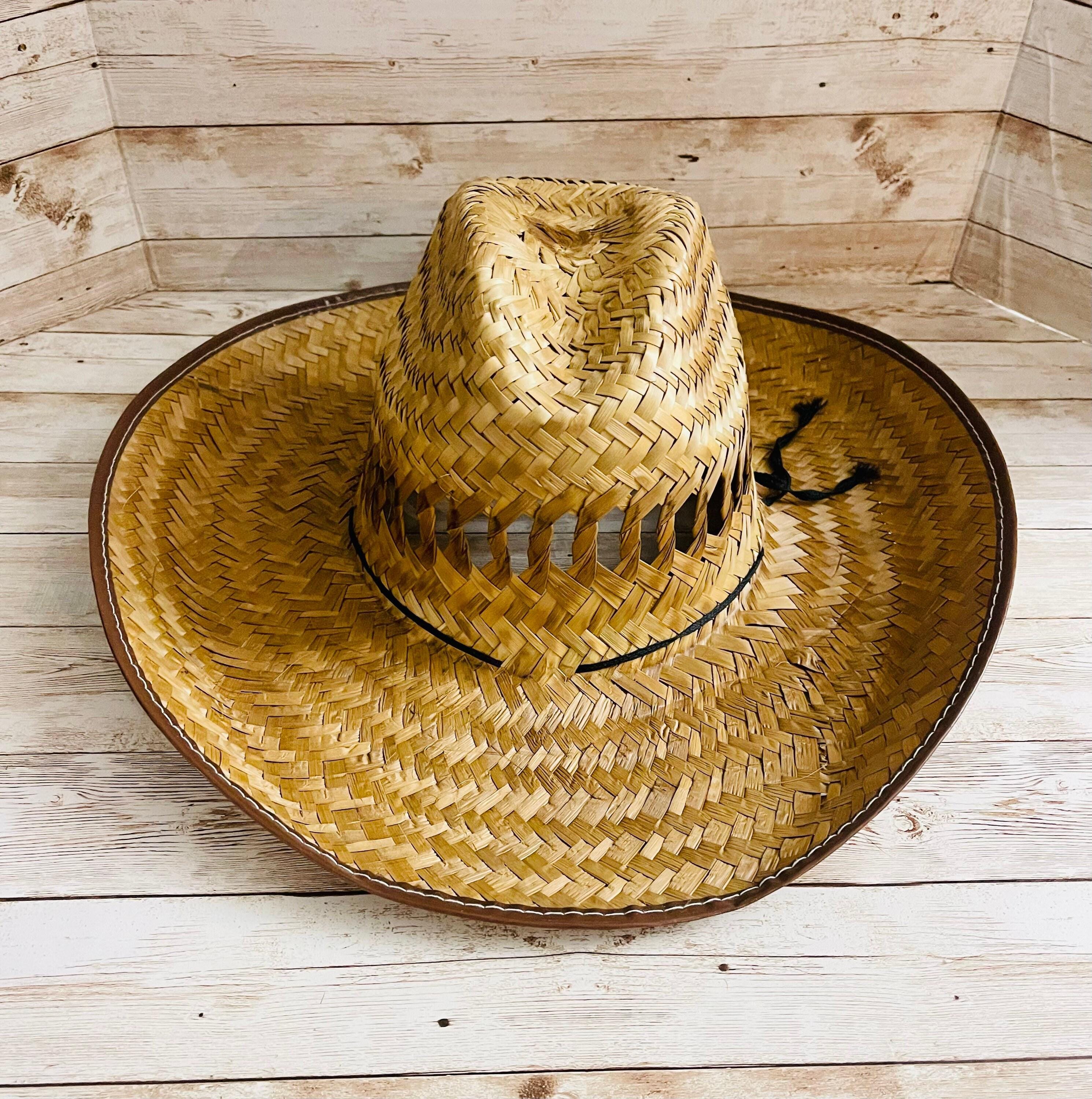 Cowboy Mexican Straw Hat Sombrero Vaquero