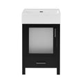 Alora 20-Inch Modern Bathroom Vanity With Ceramic Sink And Storage Cabinet (SAK39851)