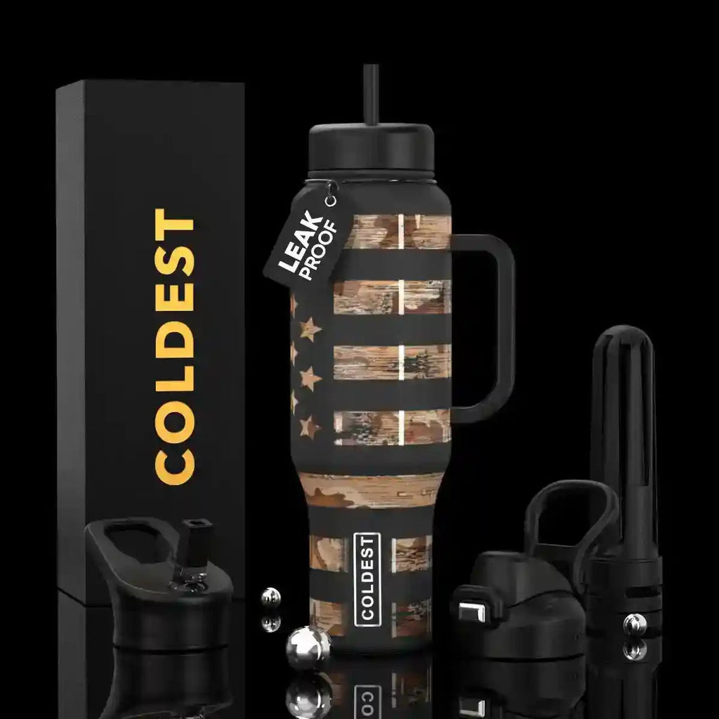 COLDEST 46oz Limitless Ultra v8 Insulated Water Bottle for All-Day Hydration