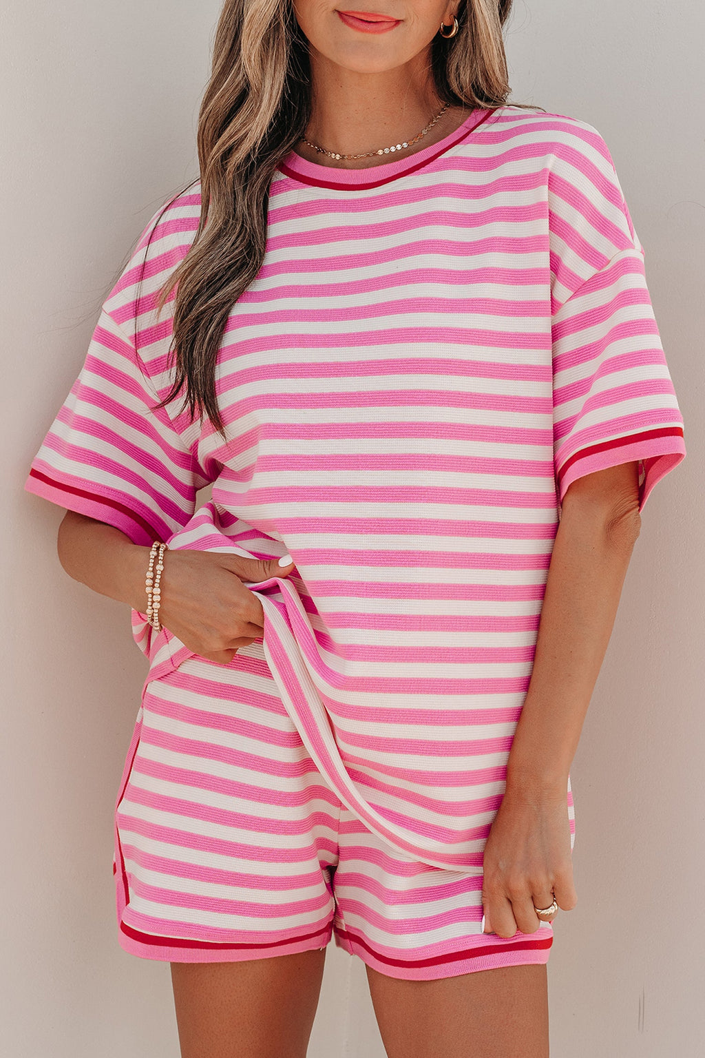Matilda Trim Short Sleeve Set