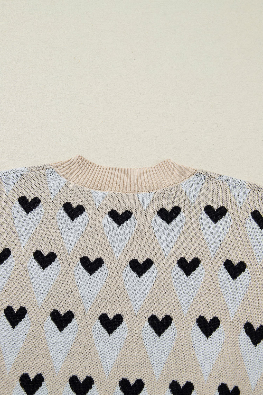 Aspyn Ribbed Trim Loose Sweater