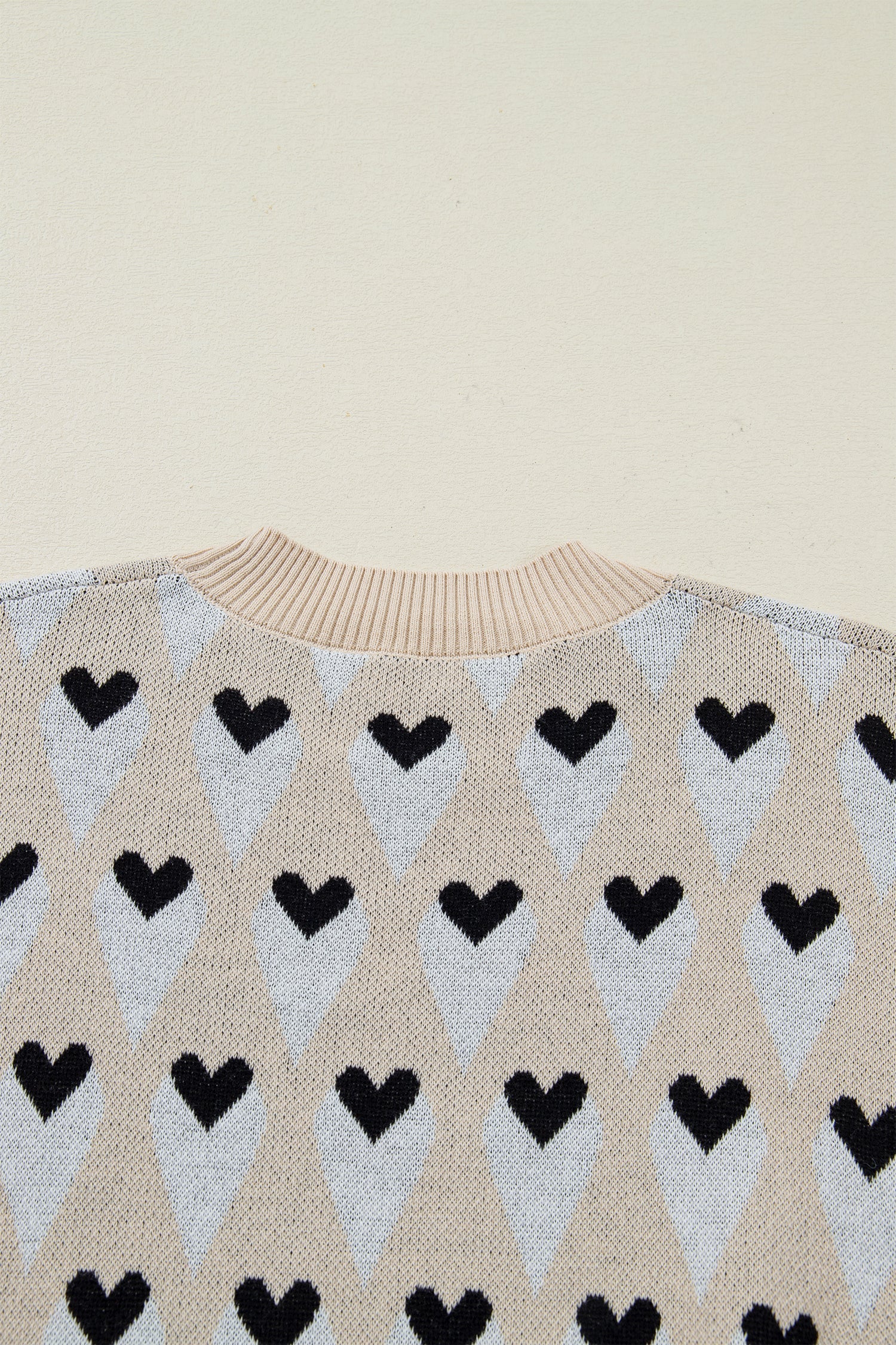 Aspyn Ribbed Trim Loose Sweater