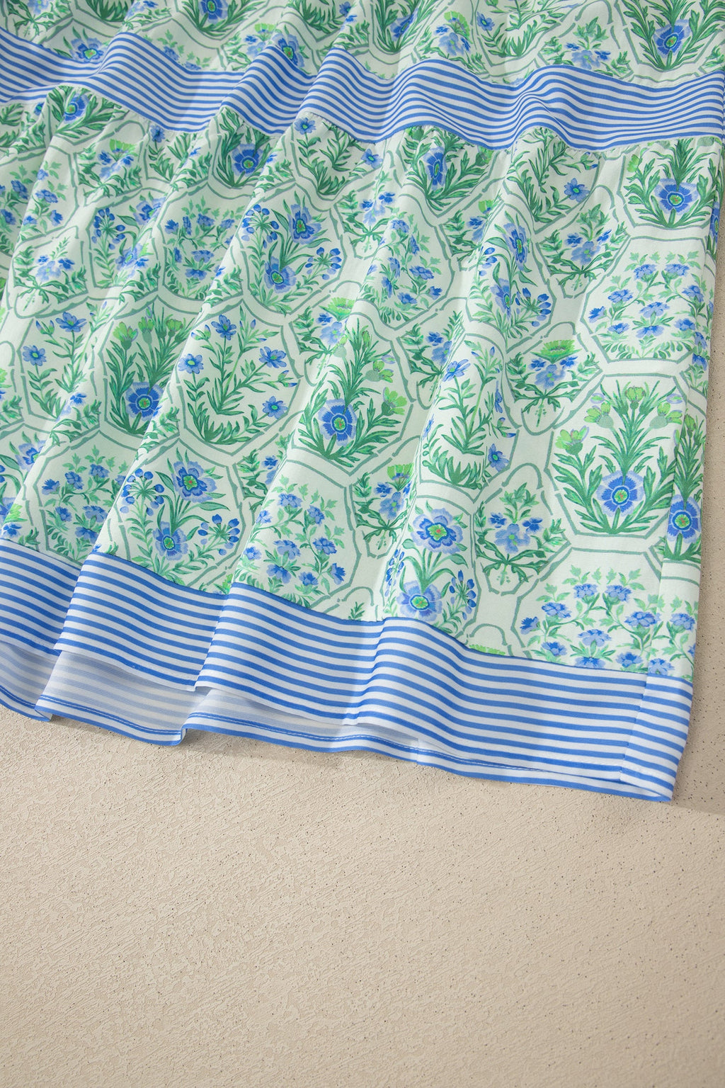 Akira Patchwork Detail Sleeveless Dress