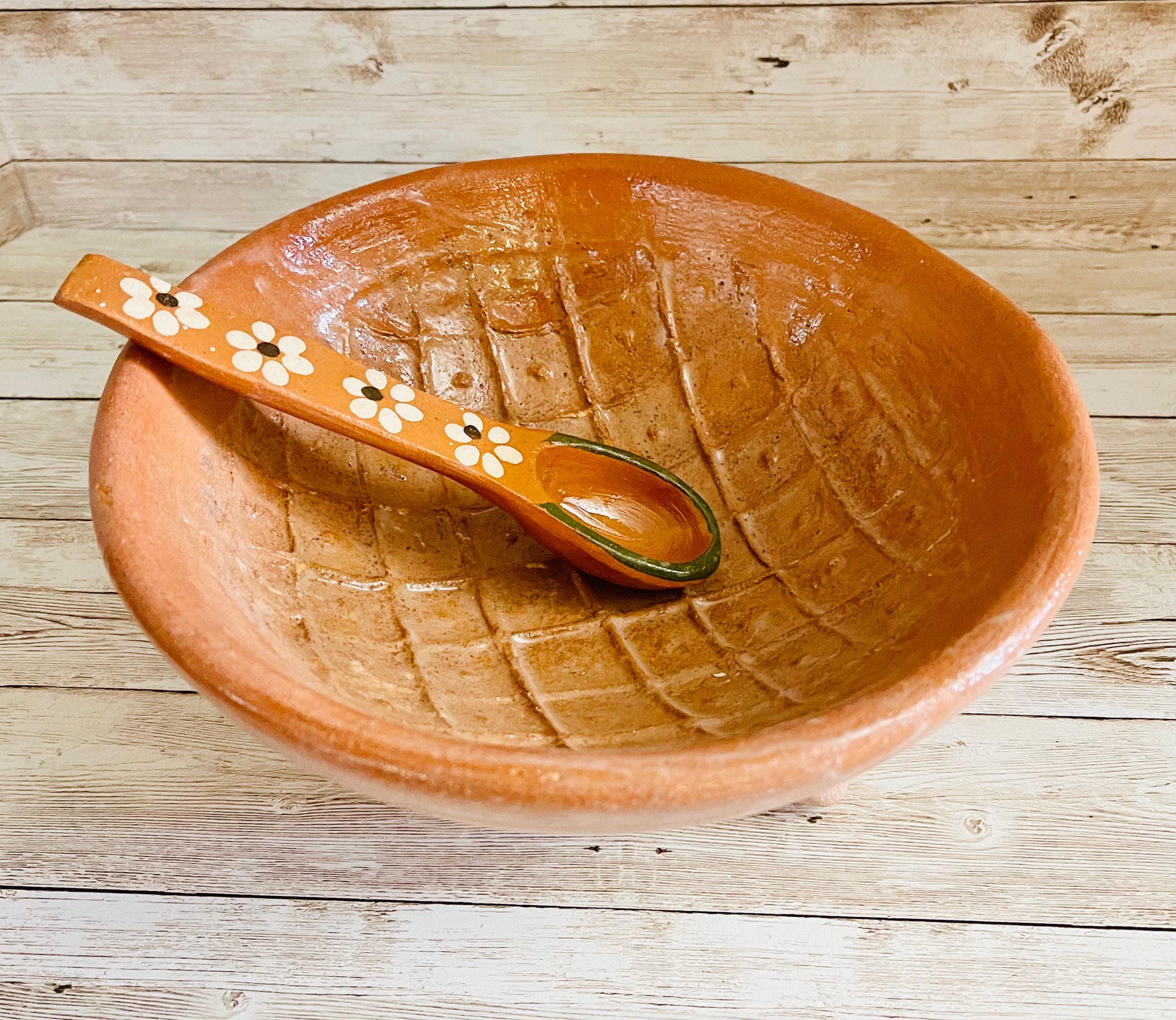 Authentic Mexican Molcajete with Spoon - Medium