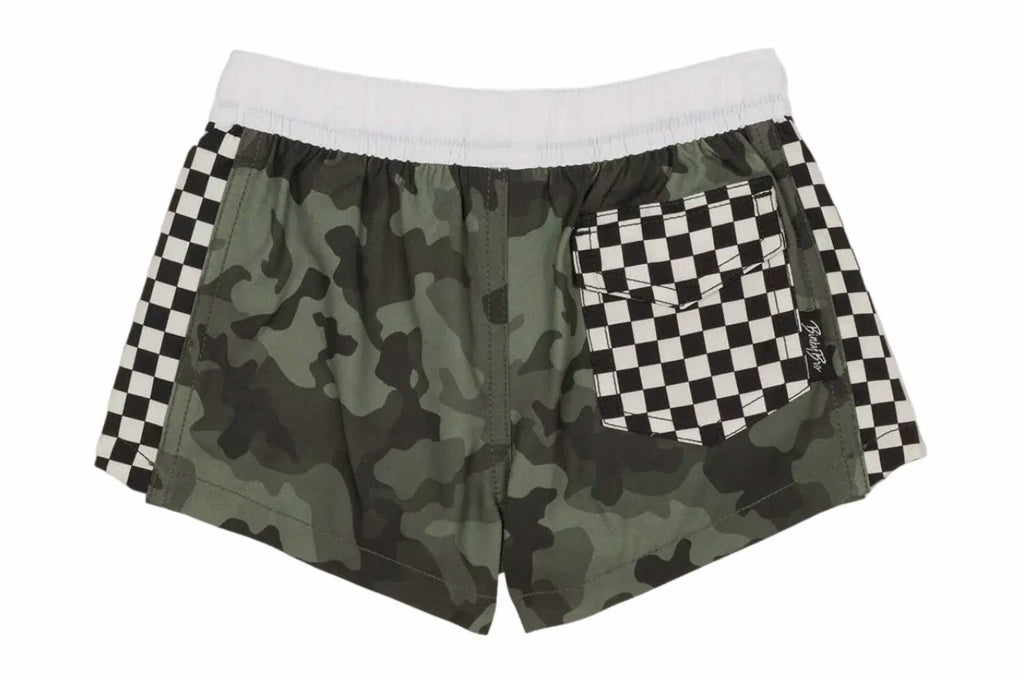 Boy's Brovo Swim Short-Rack Hunt