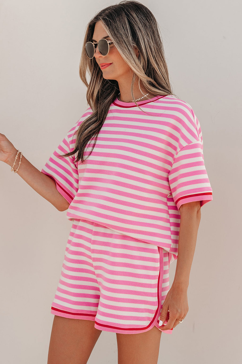 Matilda Trim Short Sleeve Set