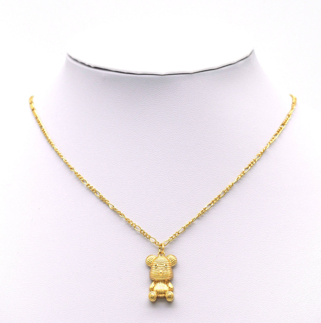 Gold Gloomy Bear Charm, Sku#F1476C