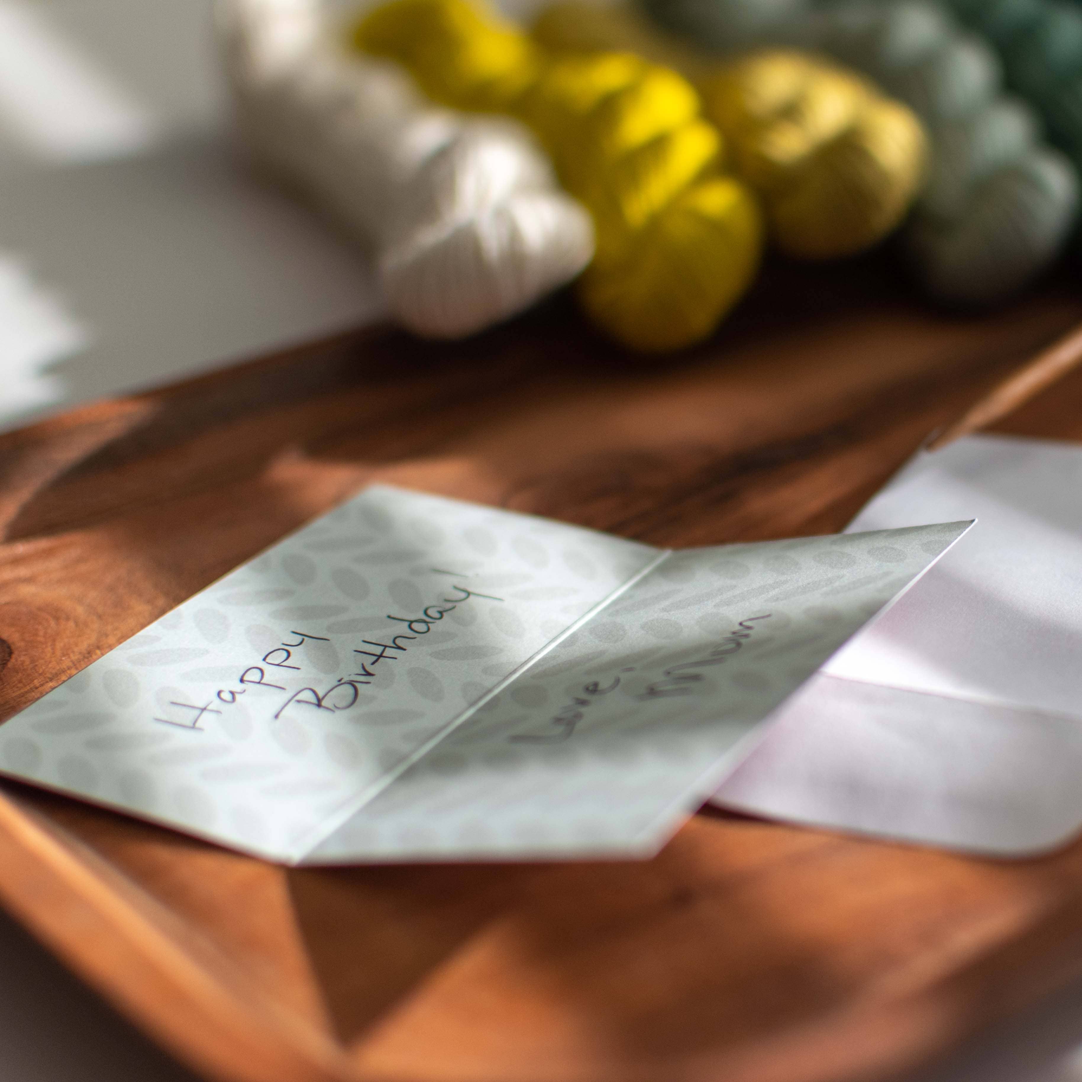 "At Least Pretend You Love It"  Care Instruction Cards