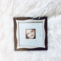Blue Floral Frame