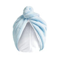 Microfiber Hair Towel - Light Blue