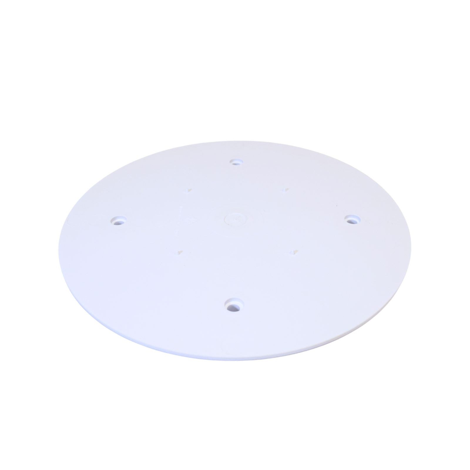 Build Your Own Cake Display - Bush Style Separator System: Step 1 - Plates (White)