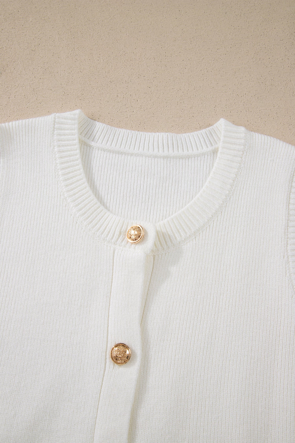 Adeline Color Sleeveless Knit Sweater-Threaded Pear
