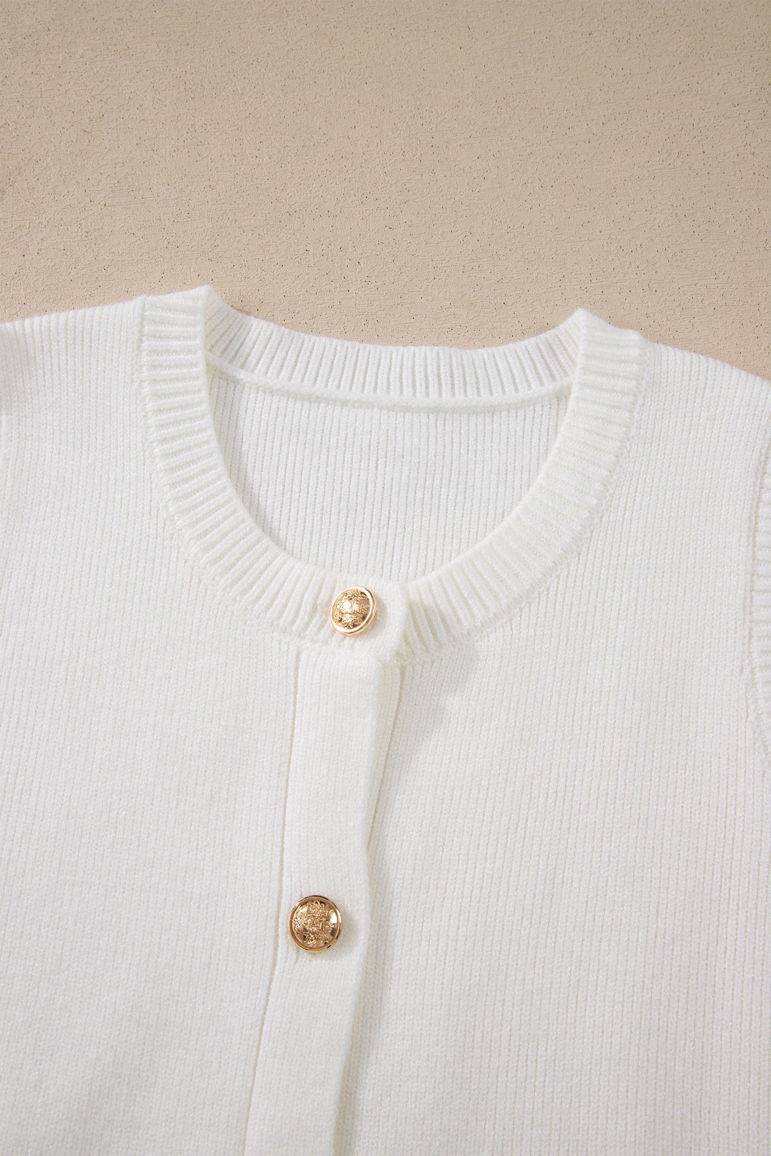 Adeline Color Sleeveless Knit Sweater-Threaded Pear