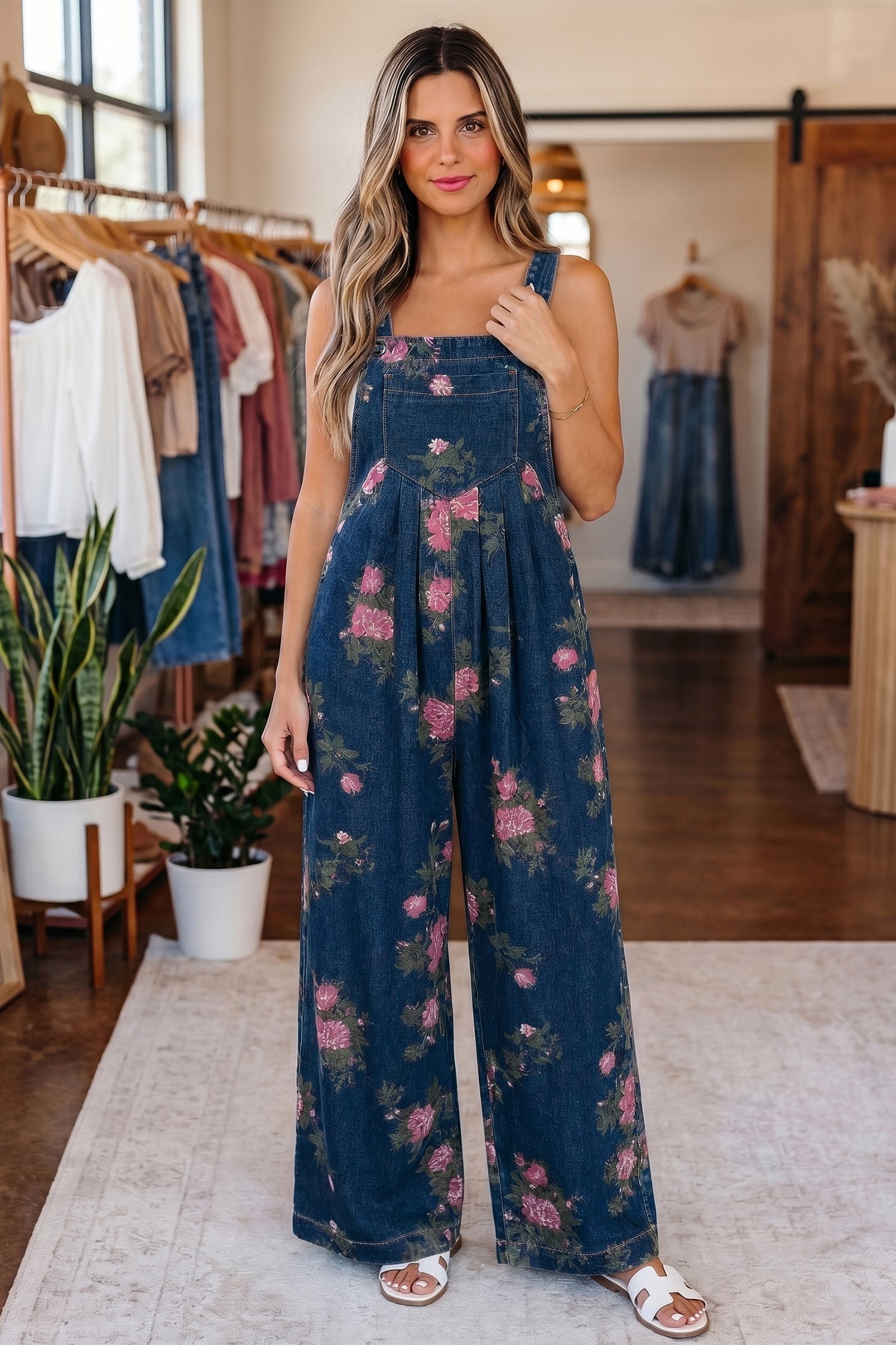 Akira Waist Wide Leg Jumpsuit