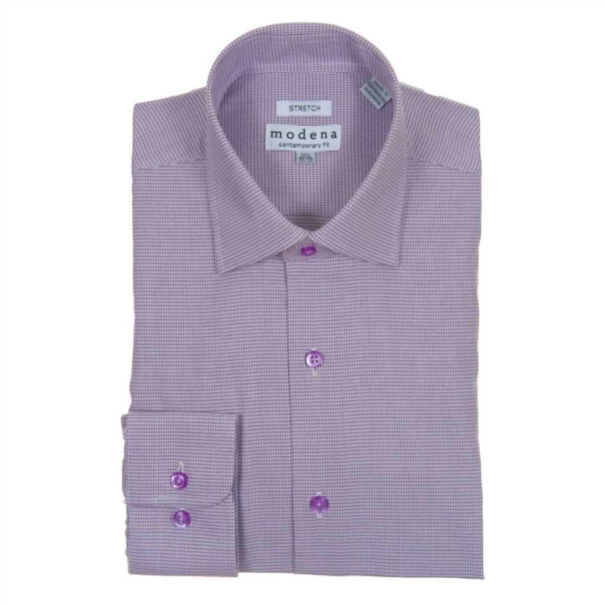 Men's Modena Contemporary Long Sleeve Button Down Shirt