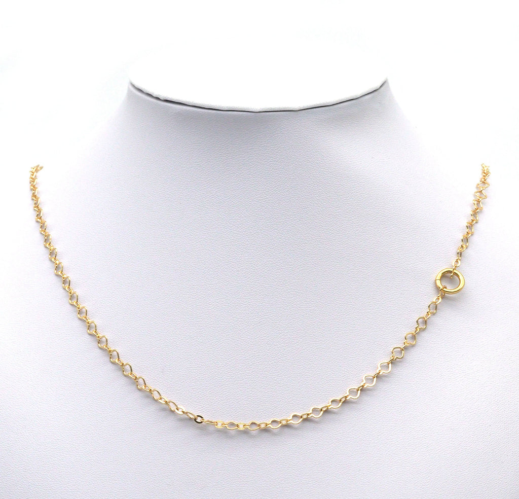 10mm Gold Round Spring Gate Ring Clasp, Sku#Y710
