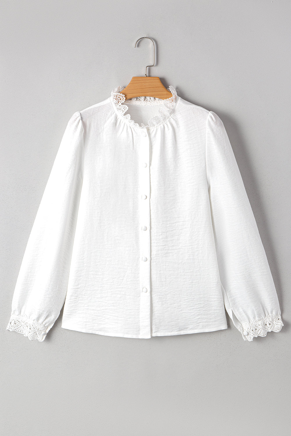 Ivy Patchwork Stand Loose Shirt