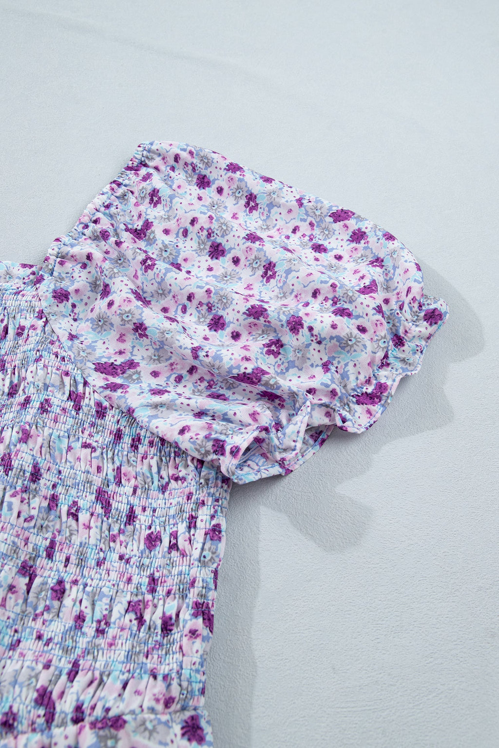 Kelsey Square Smocked Maxi PLUS Dress