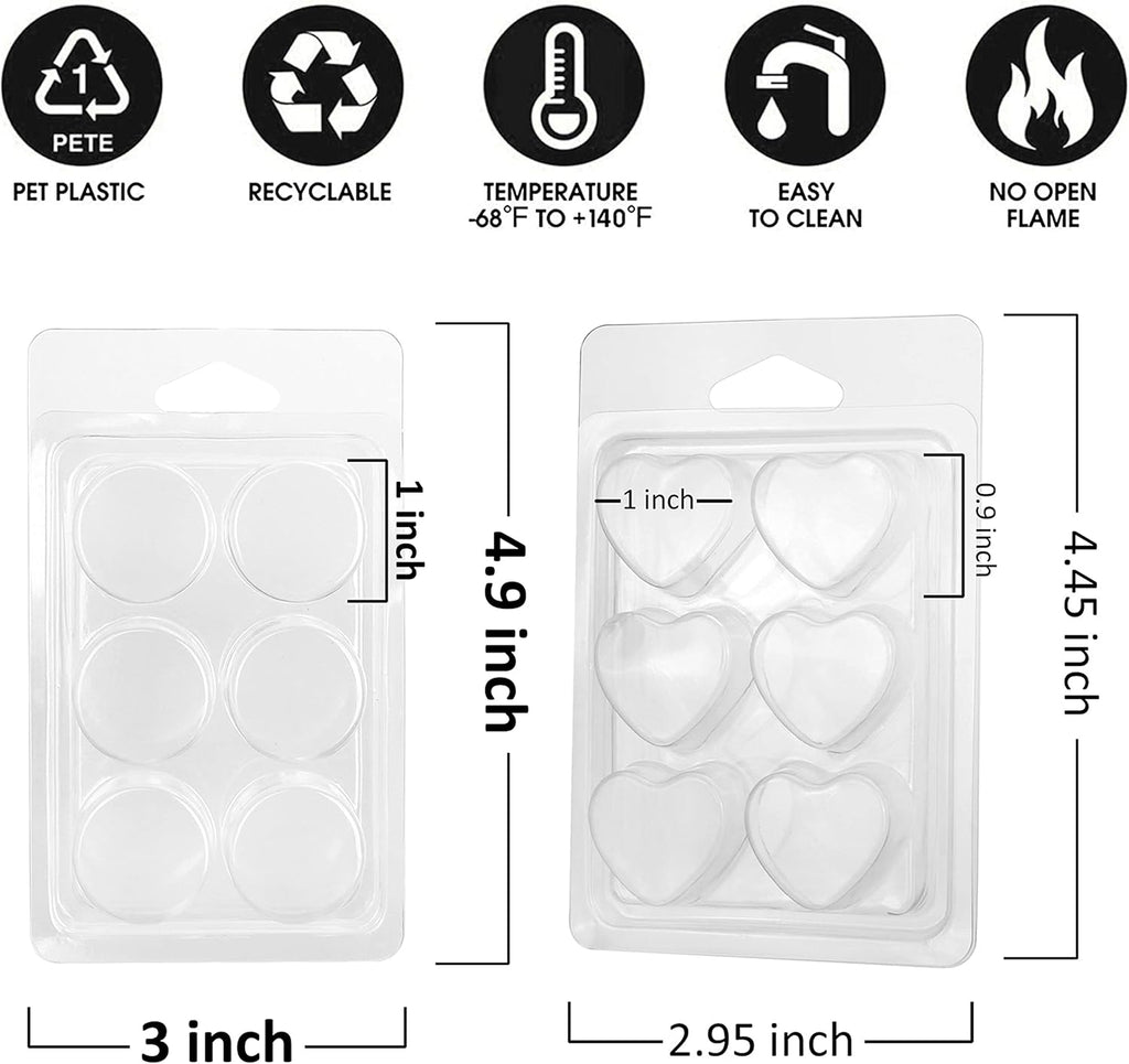 Clamshell Wax Melts - Romantic & Floral