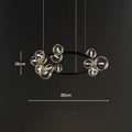 Glass Ball Dining Chandelier