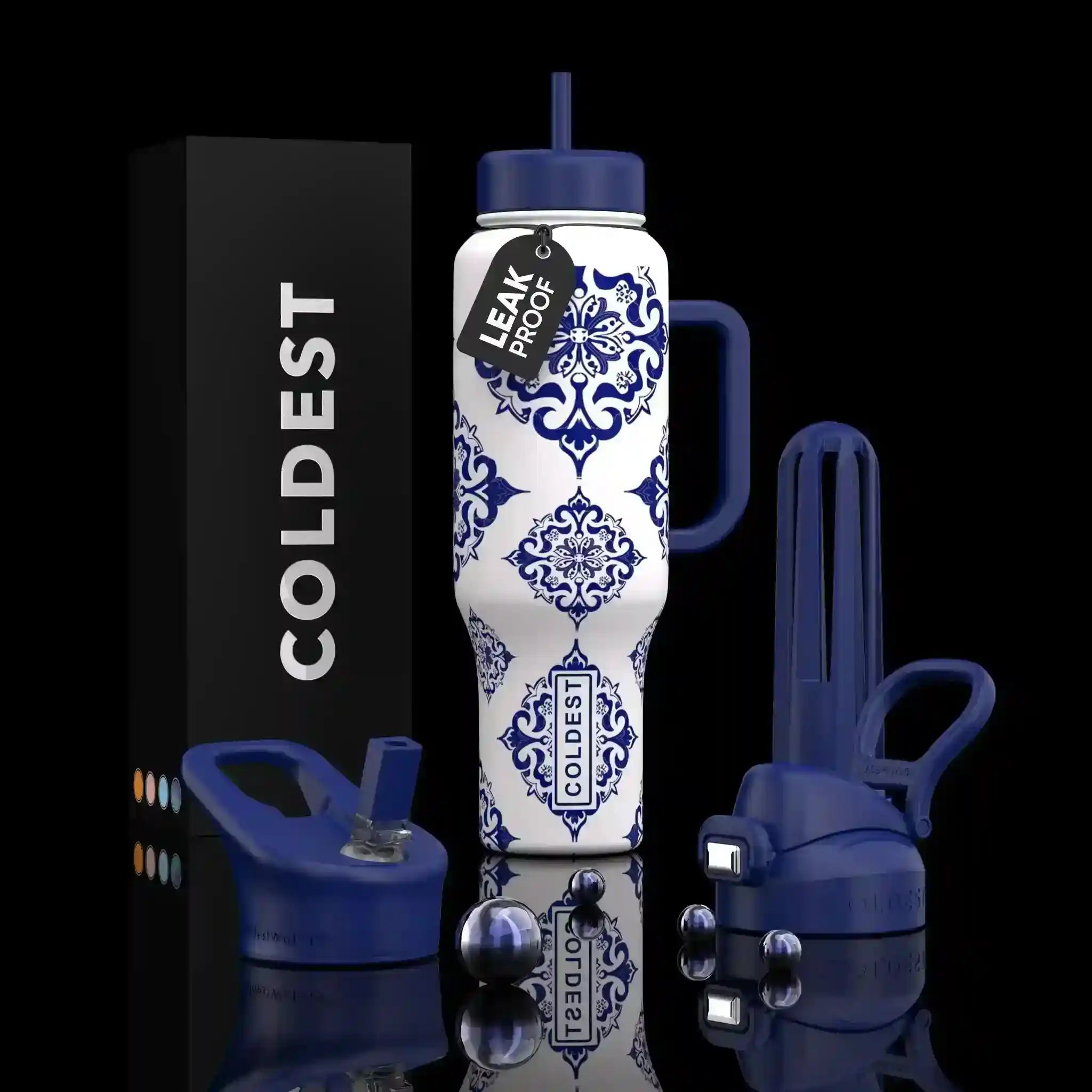 COLDEST 46oz Limitless Ultra v8 Insulated Water Bottle for All-Day Hydration