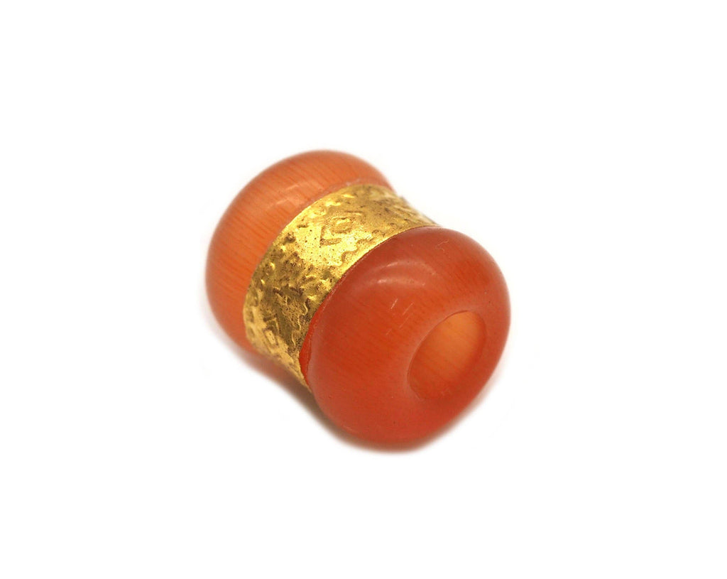 Cat's Eye Large Hole Spacer Beads, Sku#LX22