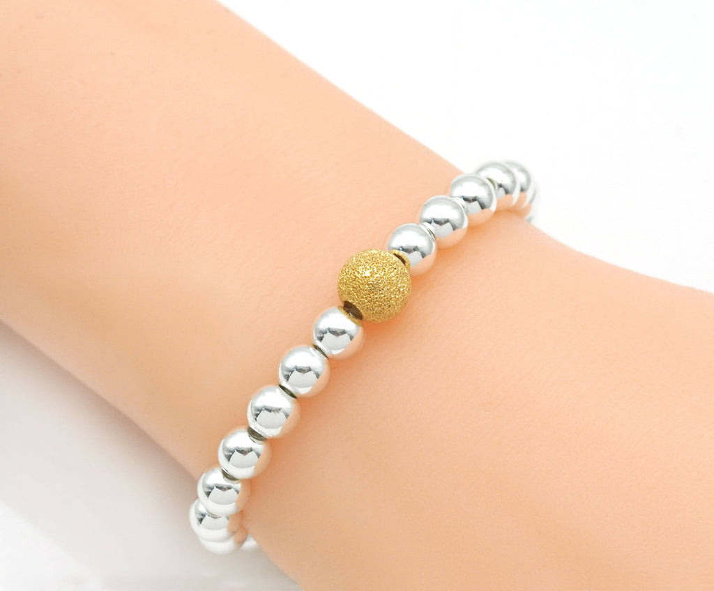 Gold Filled Sparkly Round Ball Spacer Beads, Sku#ZX126