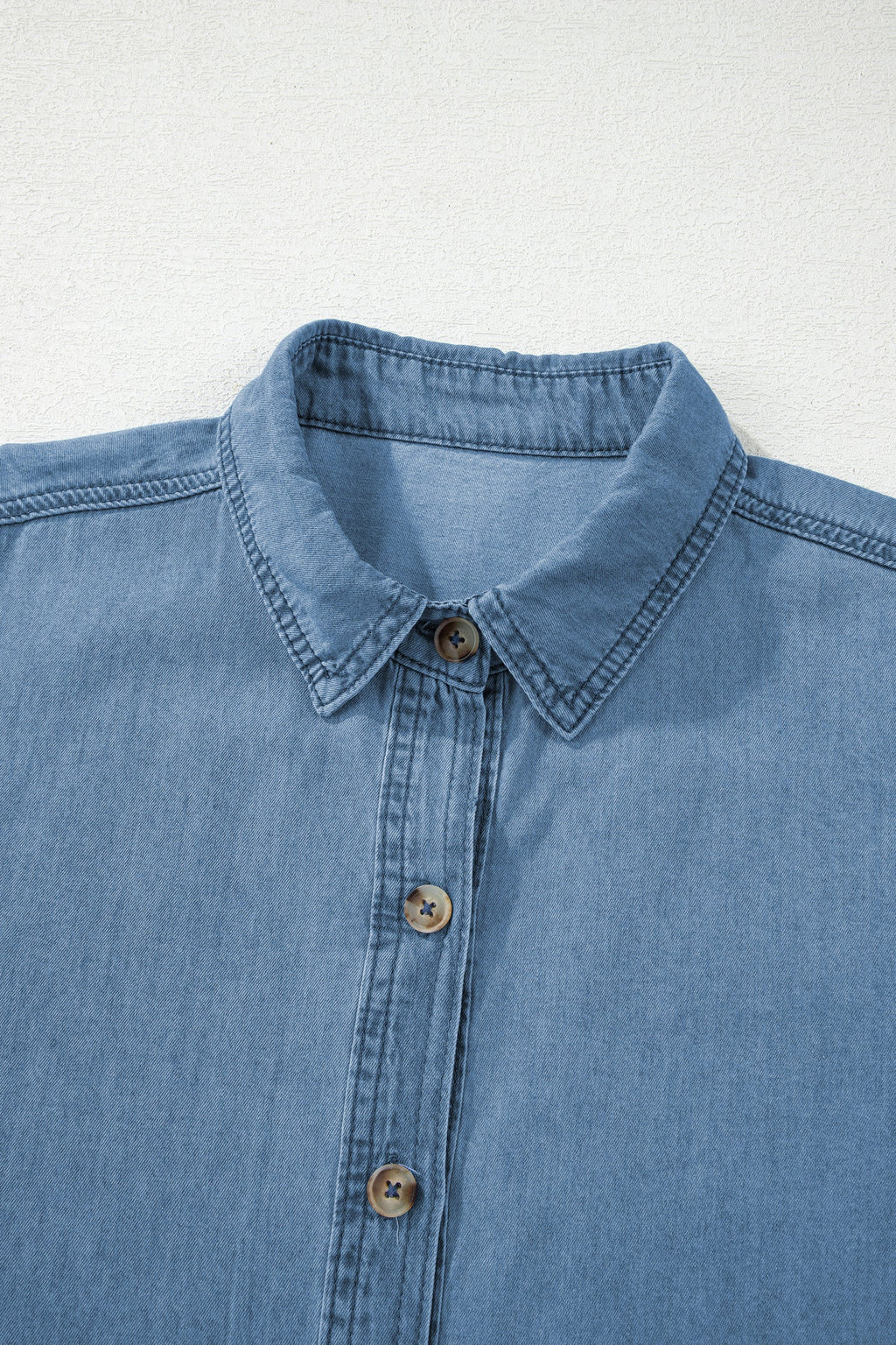 Makenna Myosotis Down Slim Shirt