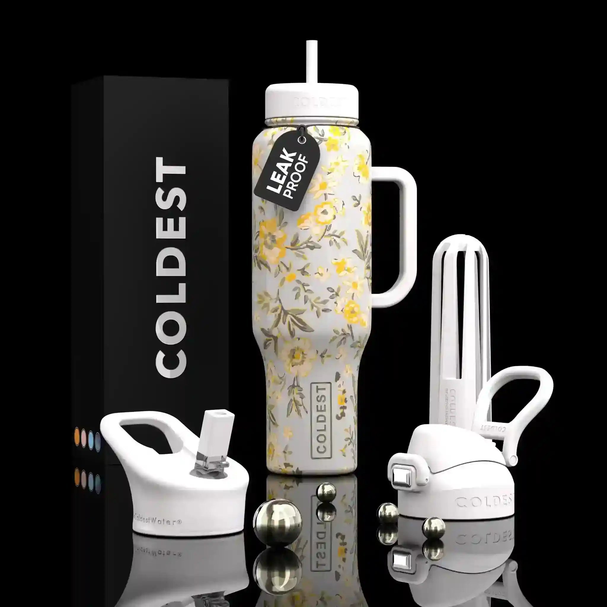 COLDEST 46oz Limitless Ultra v8 Insulated Water Bottle for All-Day Hydration