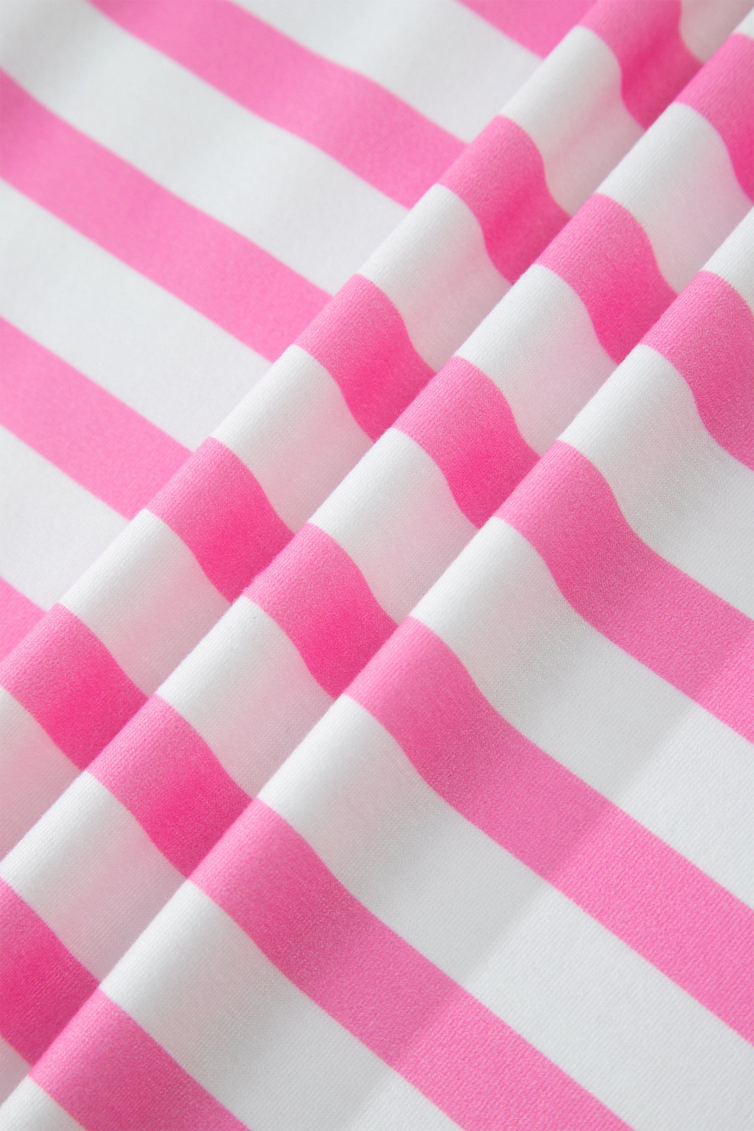 Ivanna Stripe Colorblock Patched PLUS Tee