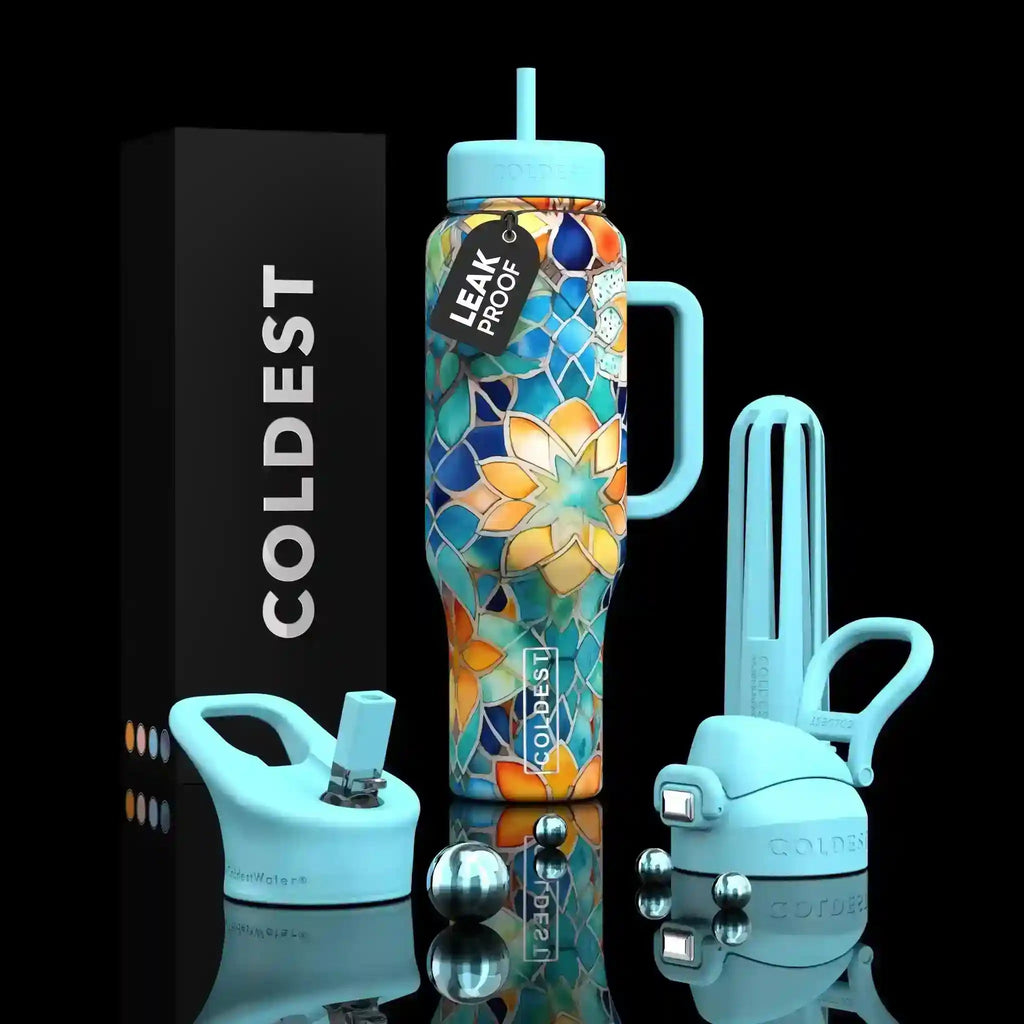 COLDEST 46oz Limitless Ultra v8 Insulated Water Bottle for All-Day Hydration