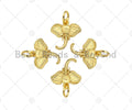 18K Dainty Gold Elephant Head Shape Pendant/Charm,Cute Elephant Charm, Necklace Bracelet Charm Pendant,13x12mm, Sku#Y402