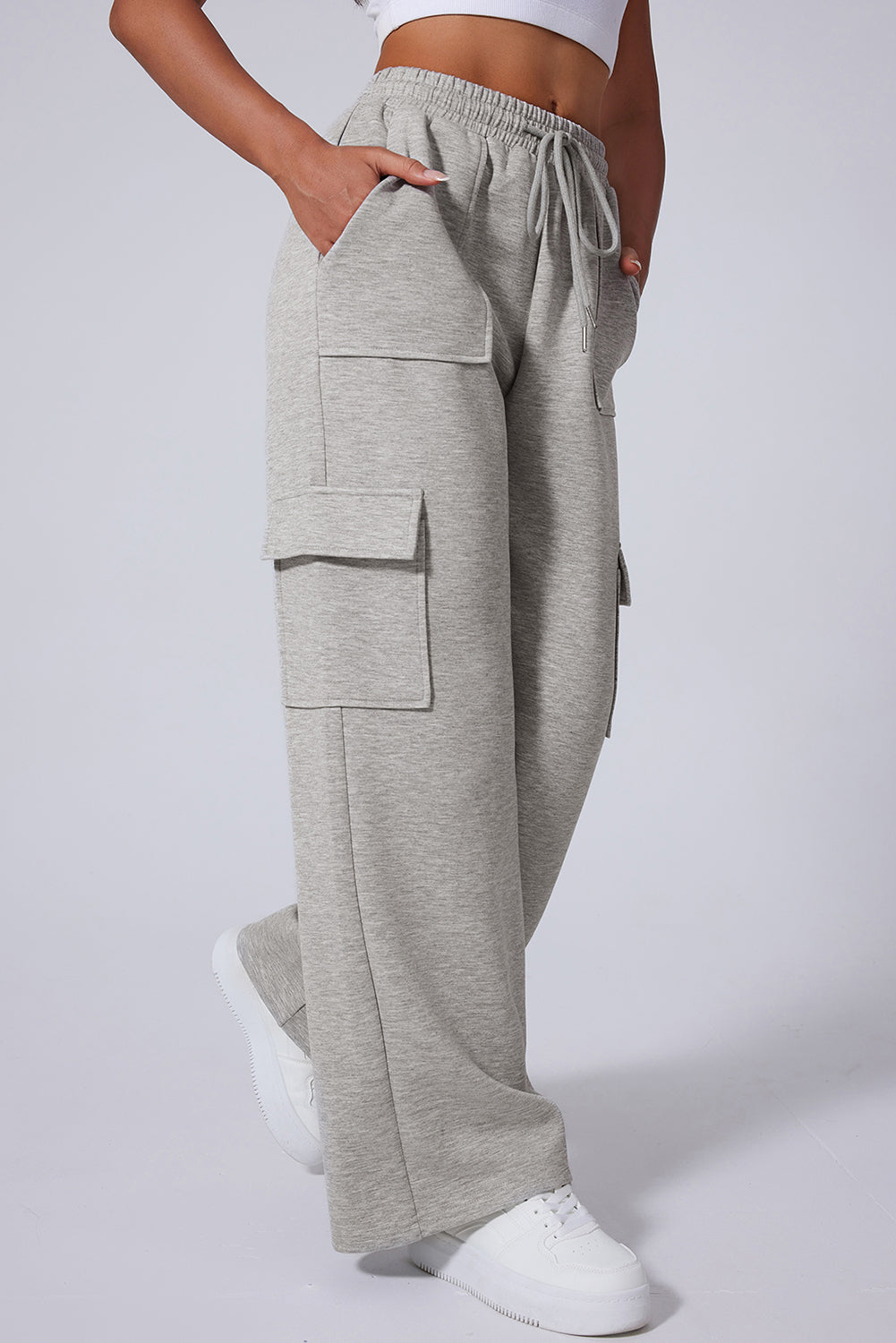 Nora Wide Leg Workout Pants-Threaded Pear